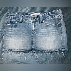 Aeropostale Jean Mini Skirt